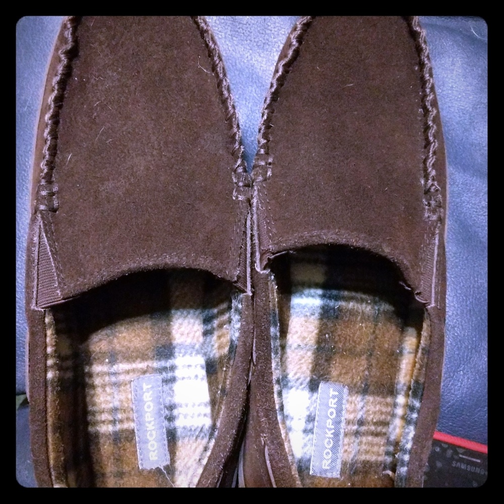 Men's Rockport Suede Loafer